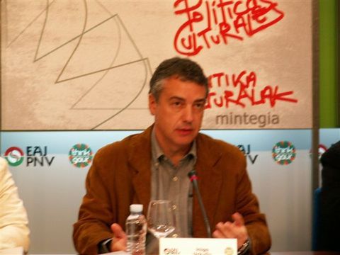 Foto: Intervencin de Iigo Urkullu 