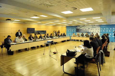 Foto: Participantes del taller sobre Retos para el desarrollo cultural de Euskadi en el siglo XXI 