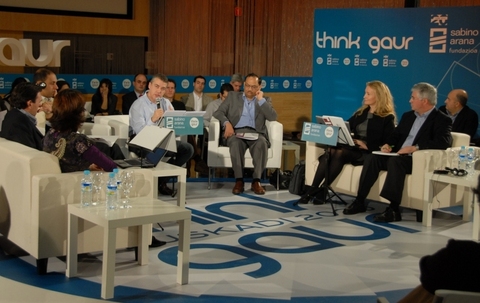 Foto: Los ponentes del encuentro sobre dilogos de innovacin, cambio social y liderazgo 